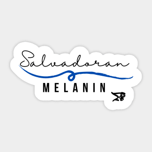 Salvadoran Melanin Sticker